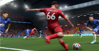 FIFA 22应用Xsens动作捕捉技术创造出更逼真的游戏体验