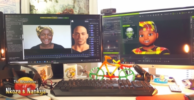 独立工作室Sowl使用Faceware打造系列动画《Nkoza&Nankya历险记》