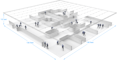 OptiTrack大空间定位追踪技术，在虚拟空间中感受真实元素