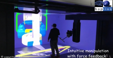 力反馈设备让虚拟装配训练更具沉浸感