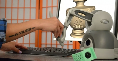 Geomagic Touch触觉力反馈设备，在虚拟环境中提供真实的反馈力